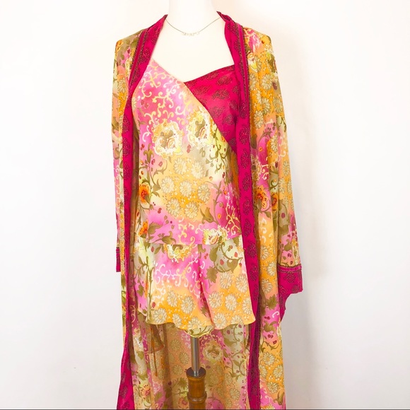 Victoria's Secret Other - Victoria’s Secret gorgeous 3-pc kimono lounge set